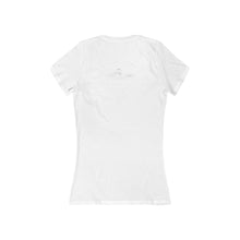 Load image into Gallery viewer, Naughty - Women's Jersey Short Sleeve Deep V-Neck Tee