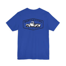 Load image into Gallery viewer, Rustoration Garage - Jersey Short Sleeve Tee - Logo on the Back
