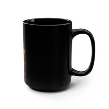 Load image into Gallery viewer, Rasta Colors - Keep Calm and Smoke Weed - Black Mug 15oz