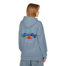 Load image into Gallery viewer, Women's Fallon Cars N Coffee (print on back) midweight fleece Hoodie