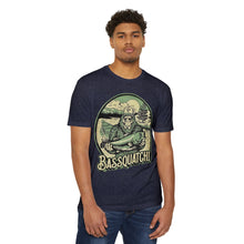 Load image into Gallery viewer, Bassquatch Unisex T-Shirt, Funny Fishing Tee, Outdoor Lover Gift, Sasquatch T-Shirt, Bass Fishing Shirt