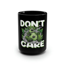 Load image into Gallery viewer, Don't Care Bear - Black Mug 15oz
