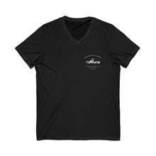 Load image into Gallery viewer, 1950 Chevy Styleline Deluxe T-Shirt — Classic Car V-Neck Tee (print on back)