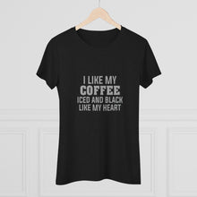 Load image into Gallery viewer, Women's Iced and Black Triblend Tee