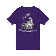 Load image into Gallery viewer, Tyler Crystal - Jersey short sleeve V-neck - Unisex