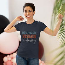 Load image into Gallery viewer, Women's Raising my husband Triblend Tee