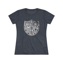 Load image into Gallery viewer, Made In America - Front - Women's Triblend Tee