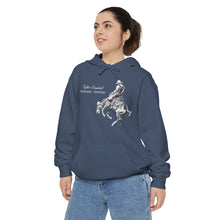 Load image into Gallery viewer, Tyler and Bronco - relaxed fit, soft fabric, unisex garment-dyed hoodie.