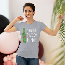 Load image into Gallery viewer, Dashing Through Merlot - Women's Triblend Tee