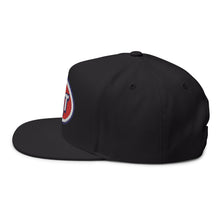 Load image into Gallery viewer, Copy of Rats the New Hot Rod Embroidered Flat Bill Cap – Retro Trucking & Beer Lover Snapback