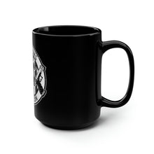 Load image into Gallery viewer, I love Guns and Bacon - Black Mug 15oz