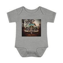 Load image into Gallery viewer, Infant Baby Rib Bodysuit - Olive Cemetary