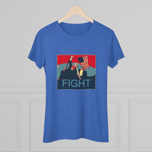 Load image into Gallery viewer, Women's Fight Triblend Tee