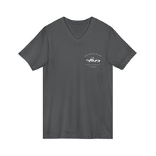 Load image into Gallery viewer, 1950 Chevy Styleline Deluxe T-Shirt — Classic Car V-Neck Tee (print on back)
