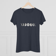 Load image into Gallery viewer, Women's Moon phase Triblend Tee