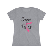 Load image into Gallery viewer, Women's Save the Tatas Triblend Tee
