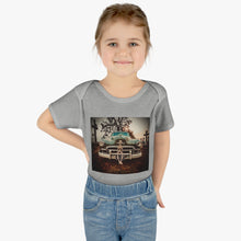 Load image into Gallery viewer, Infant Baby Rib Bodysuit - Olive Cemetary