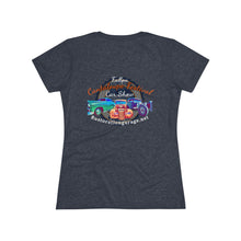 Load image into Gallery viewer, Women's Triblend Tee - Cantaloupe Festival - Print on back