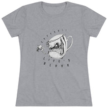 Load image into Gallery viewer, Women's Coffee, Life's Blood Triblend Tee