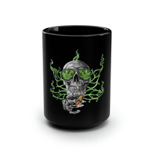 Load image into Gallery viewer, Blunt Skull - Black Mug 15oz
