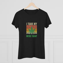 Load image into Gallery viewer, Women's I took my meds - Triblend Tee