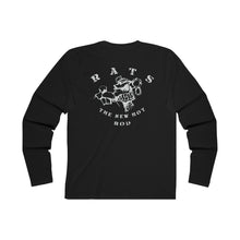 Load image into Gallery viewer, RATS - Men's Long Sleeve Crew Tee - Black - Logo on Back