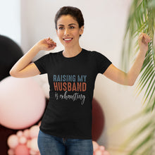Load image into Gallery viewer, Women's Raising my husband Triblend Tee
