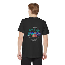 Load image into Gallery viewer, Unisex Cars "N" Coffee Pocket Tee
