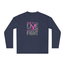 Load image into Gallery viewer, Unisex Fight to live Performance Long Sleeve Shirt