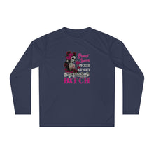 Load image into Gallery viewer, Unisex Picked a fight with the wrong Bitch Performance Long Sleeve Shirt