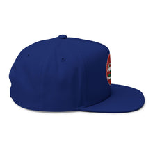 Load image into Gallery viewer, Enjoy Cannabis - Embroidered Flat Bill Cap – Retro Trucking & Beer Lover Snapback