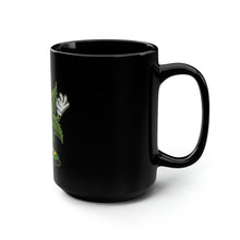 Load image into Gallery viewer, Happy MJ Leaf - Black Mug 15oz