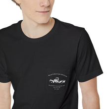 Load image into Gallery viewer, Unisex Cars "N" Coffee Pocket Tee