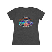 Load image into Gallery viewer, Women's Triblend Tee - Cantaloupe Festival - Print on back