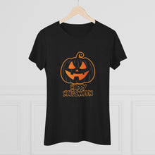 Load image into Gallery viewer, Women's Happy Halloween - Triblend Tee