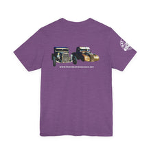 Load image into Gallery viewer, Women's Rufus & Lucifer Jersey tee (print on back)