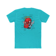 Load image into Gallery viewer, Red Devil Flipping Off - Print On Back - Multiple Colors