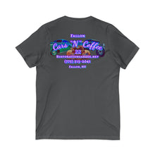 Load image into Gallery viewer, Ladies Cars 'N' Coffee Event T‑Shirt (Print on back)