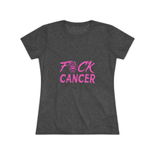 Load image into Gallery viewer, Women's Fuck Cancer Triblend Tee