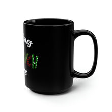 Load image into Gallery viewer, Resting Grinch Face - Black Mug 15oz
