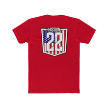 Load image into Gallery viewer, Mission 22 - T-Shirt On Back - Several Colors
