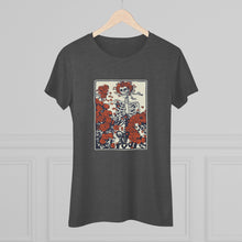 Load image into Gallery viewer, Women's Skull & Roses Triblend Tee