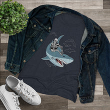 Load image into Gallery viewer, Women's Shark Triblend Tee