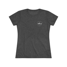 Load image into Gallery viewer, Women's Triblend Tee - Cantaloupe Festival - Print on back