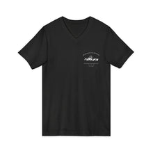 Load image into Gallery viewer, 1950 Chevy Styleline Deluxe T-Shirt — Classic Car V-Neck Tee (print on back)