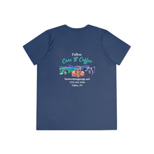 Load image into Gallery viewer, Ladies Cars "N" Coffee Competitor Tee