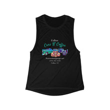 Load image into Gallery viewer, Women's Cars "N" Coffee Flowy Scoop Muscle Tank