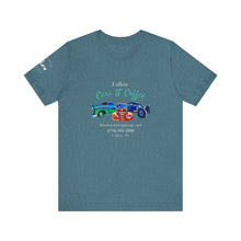 Load image into Gallery viewer, Women's Jersey short sleeve tee Fallon Cars "N" Coffee (on front)