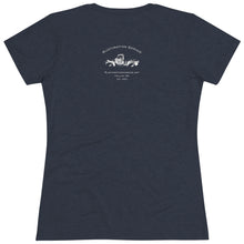 Load image into Gallery viewer, Women's Rockabilly skull Triblend Tee