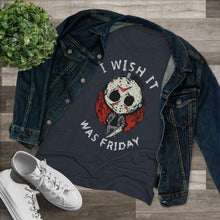 Load image into Gallery viewer, Women's I wish it was Friday - Triblend Tee